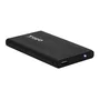 TooQ Caja Externa para Disco Duro 2.5" SATA III Aluminio USB 2.0 TQE-2510B hasta 4TB - Compatible con Windows, Mac, Linux